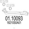 HONDA 18210S0A01 Exhaust Pipe